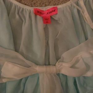 Betsey Johnson lingerie top size medium